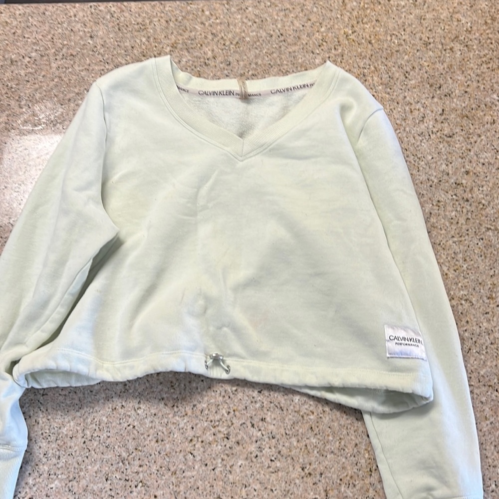 calvin klein mint sweater